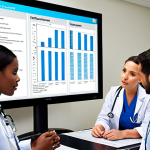 **

A diverse team of healthcare professionals (doctors, nurses, administrators) collaborating around a table, reviewing patient satisfaction survey results on a large screen. The atmosphere is positive and proactive, focused on quality improvement. Modern hospital setting.

**