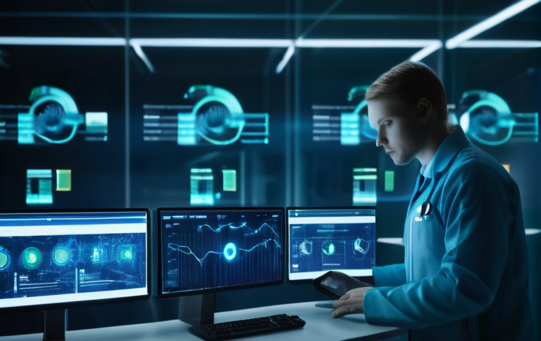 보건의료행정사와 병원 문서관리 노하우 - **Prompt:** A bustling, modern medical clinic reception area in a major Russian city like Moscow, di...