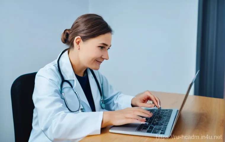 보건의료행정사와 공공의료기관 업무 경험 - **Prompt:** A group of dedicated Russian medical professionals, including doctors and nurses, active...