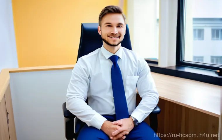 보건의료행정사 업무 환경 개선 아이디어 - A friendly female medical administrator in her late 20s to early 30s, wearing a clean, professional ...