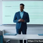 보건의료행정사와 학위와의 연계성 - A modern university classroom scene focused on healthcare administration education, featuring divers...